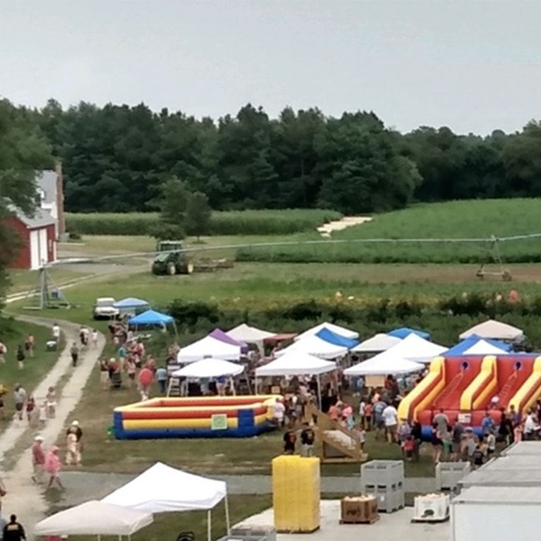 Sudlersville Peach Festival at Godfrey's Farm.